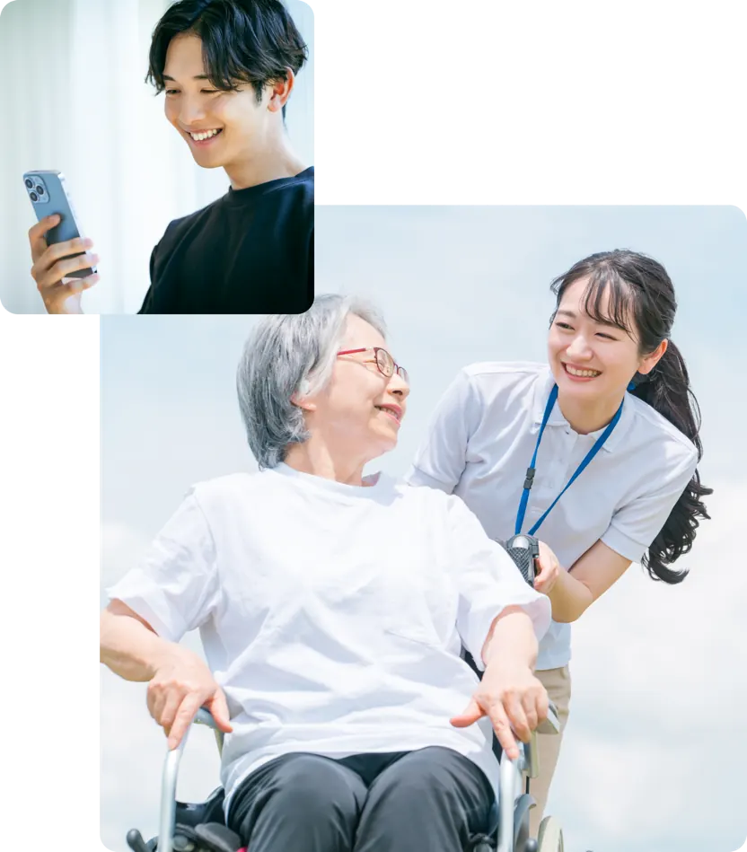 介護の現場の様子